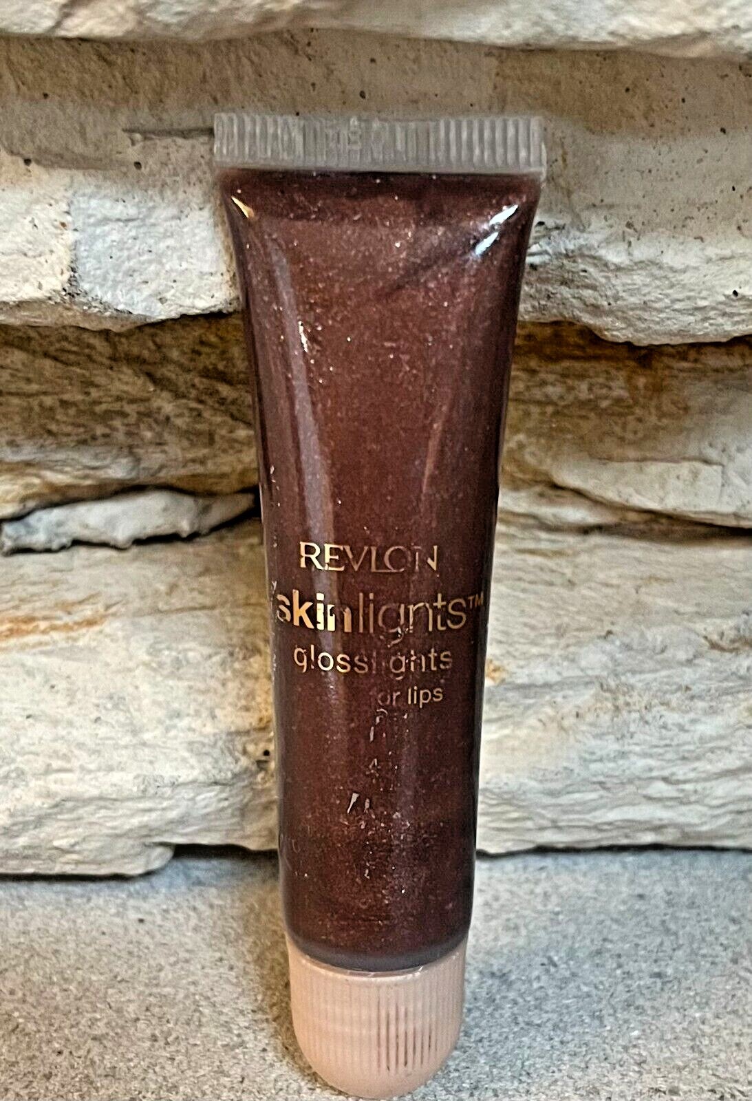 Revlon Skinlights Glosslights Lip Gloss in Topaz 04 Sparkling Shine 0.5 oz New-image