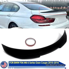 Duckbill Spoiler Painted For 2012-2018 BMW F06 M6 Gran Coupe Trunk Lip PSM Style