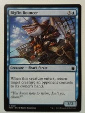 Bigfin Bouncer *Common* Magic MtG x1 Foundations