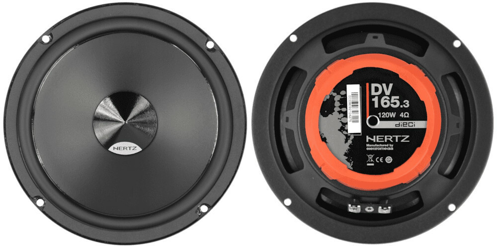 Kit Altoparlanti Hertz DSK 165.3 2 Vie 165mm Con Adattatori Per CITROËN Jumpy III (dal 2007) - Montaggio Anteriore - 2