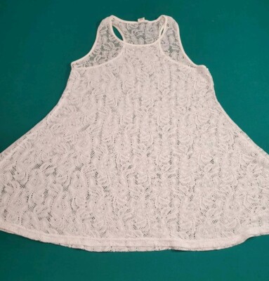 West Loop Girl's XL Lace Tunic Tank Layering