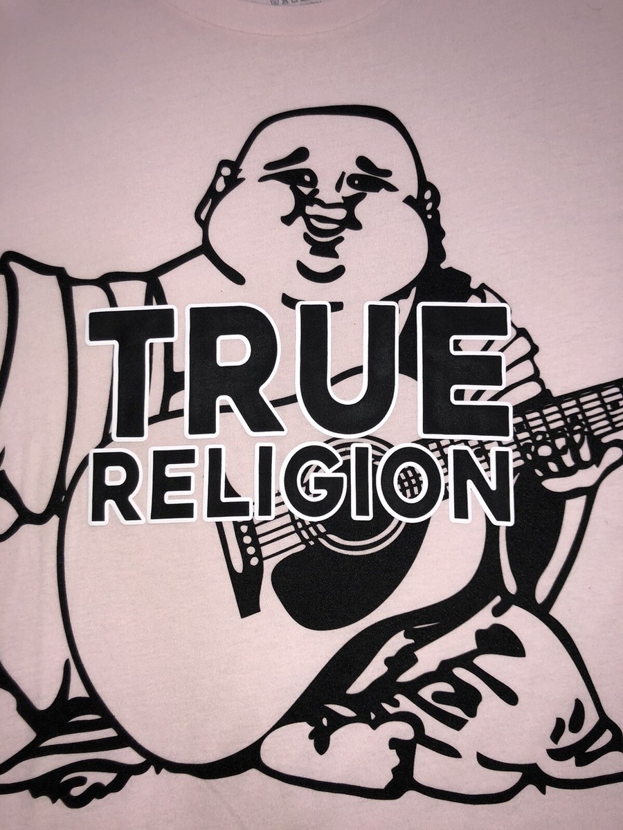 TRUE RELIGION BIG BUDDHA TR TEE SIZE 3XL PALE LILAC NWT