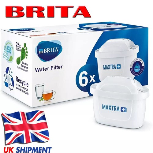 UK New 6 Pack BRITA Maxtra+ Plus Water Filter Jug Replacement