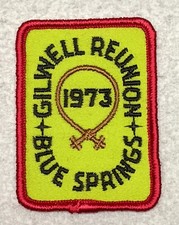 BLUE Springs 1973 Gilwell REUNION Wood Badge CREST Boy Scout Leader Training 73