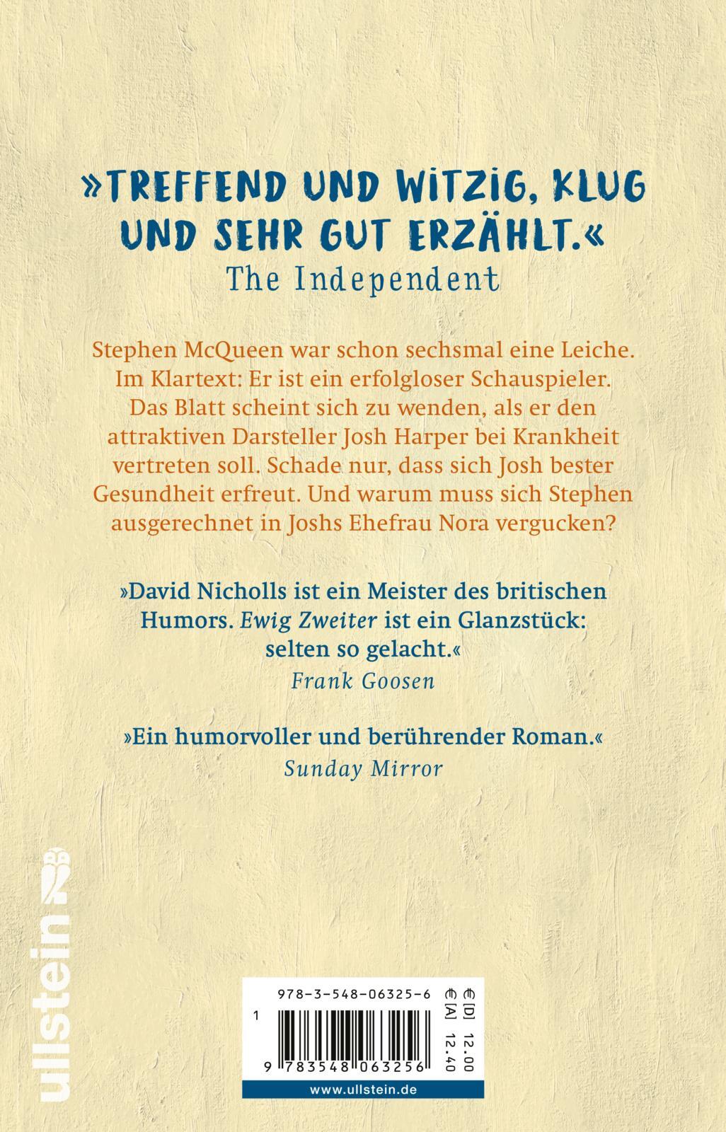 Thumbnail - David Nicholls; Simone Jakob / Ewig Zweiter
