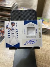 Travis Demeritte 2020 Absolute Jersey Signatures #d 088/ 140   DETROIT