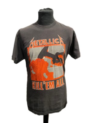 METALLICA KILL'EM ALL 1994 METALLICA LICENSE TO GIANT ROCK N ROLL T-SHIRT SIZE M