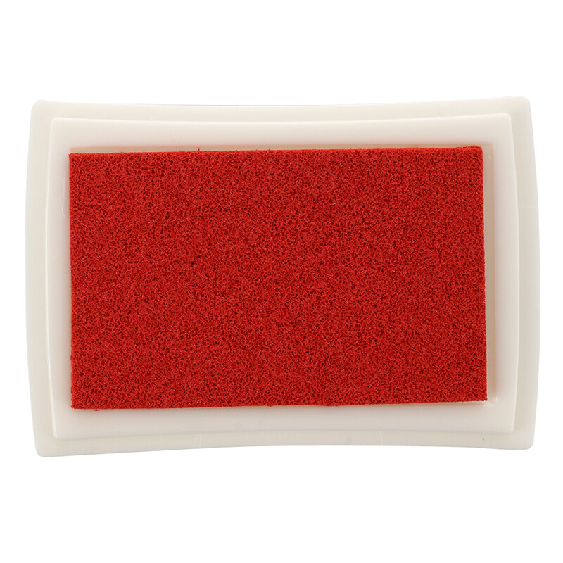 Fingerabdruck-Stempelpads 2er Set - Schwarz & Rot Für Dokumente