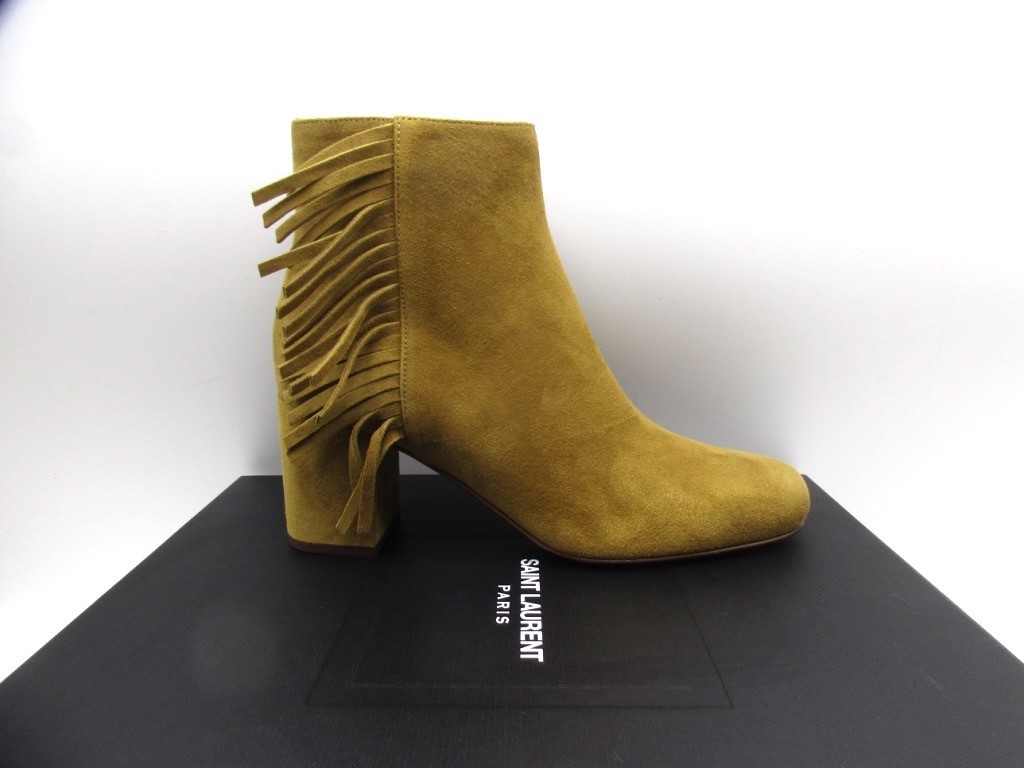 Stivaletti stivaletti Yves Saint Laurent bambino 70 frange zip 37 7