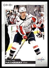 2020-21 O-Pee-Chee #82 Garnet Hathaway Washington Capitals Hockey Card