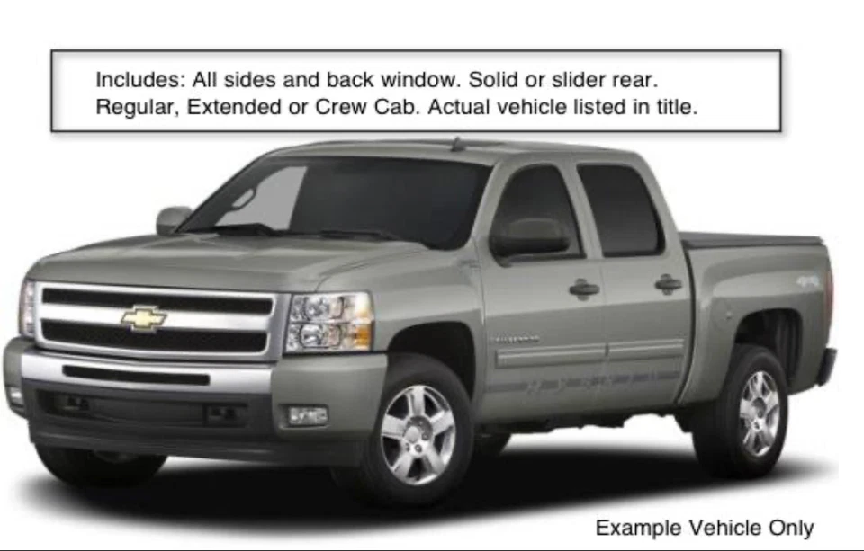 Dodge Ram 2500 Quad Cab Precut Complete Window Tint Nano Ceramic Foto 3 de 4