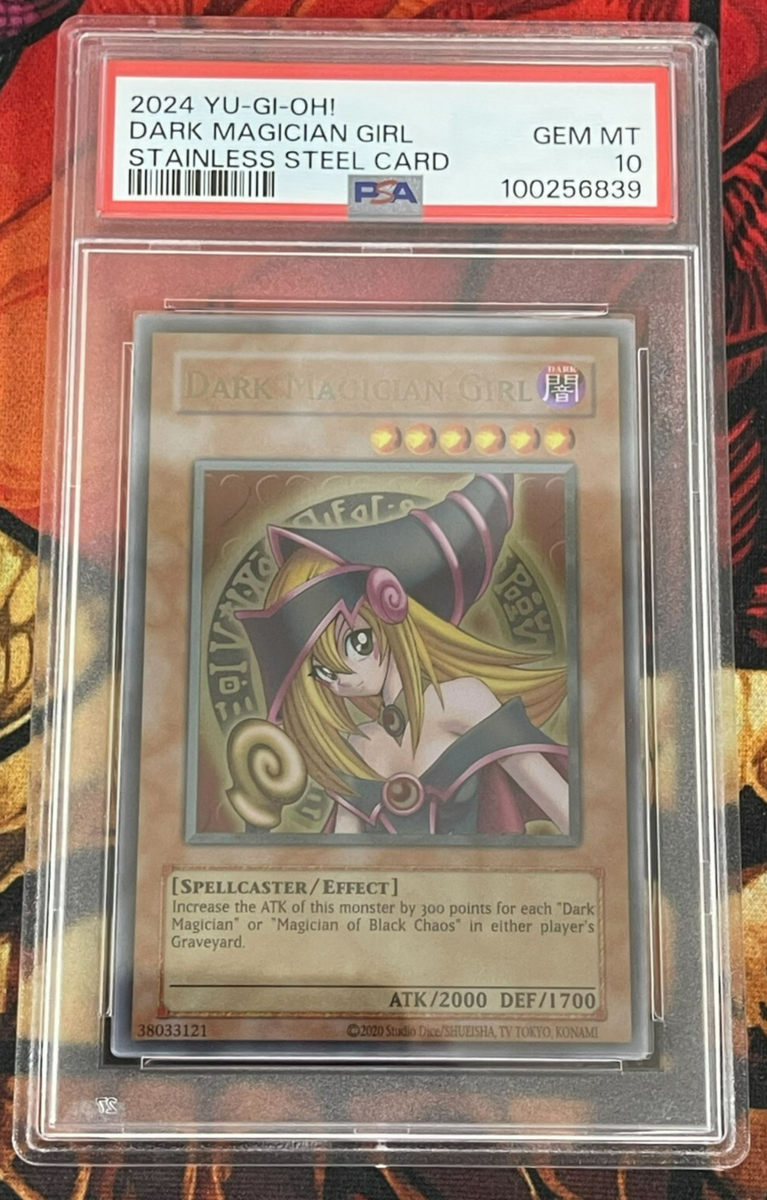 2024 Yu-Gi-Oh! - Dark Magician Girl : Stainless Steel Card