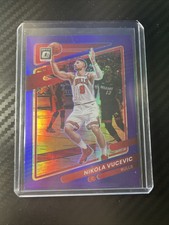 NIKOLA VUCEVIC 2021-22  DONRUSS OPTIC Purple Holo Prizm #141 Chicago Bulls