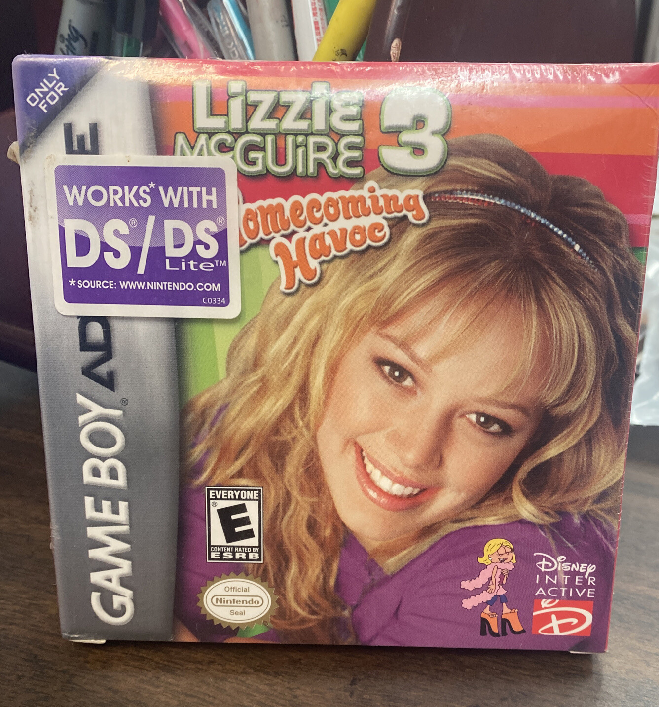 Lizzie McGuire 3: Homecoming Havoc (Nintendo Game Boy Advance, 2005) New Sealed