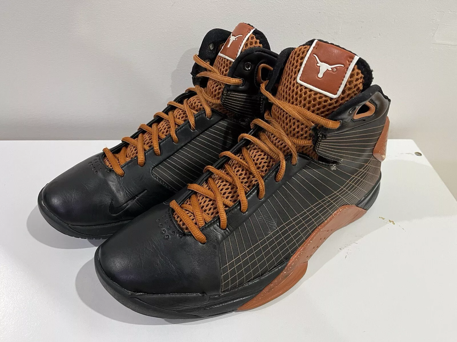 Nike Hyperdunk Supreme Texas Longhorns 2008 Kobe 333373 013 Men’s Size 10.5 US