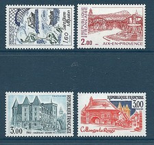 SERIE TIMBRES 2193-2196 NEUF XX LUXE - SERIE TOURISTIQUE DE 1982