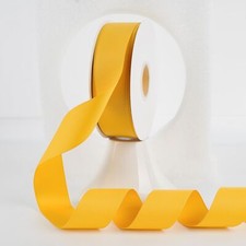 Yellow Grosgrain Ribbon 1-1/2 Inch Grosgrain Hair Ribbon 50 Yards Per Roll Th...