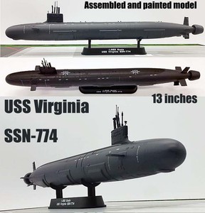 US nuclear submarine USS Virginia SSN-774 1/350 diecast U ... diagram of kilo sub 