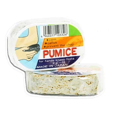 Set of 2 Scrub Pumice Stone for Hands Knees Foots Prevent the Chap Made in Japan