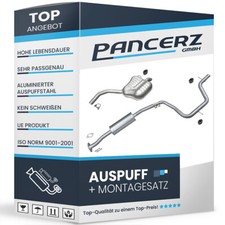 Auspuff für FORD S-MAX & GALAXY II & MONDEO IV 1.6 EcoBoost 2010-2015
