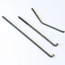 HURST V Gate Mr Gasket Vintage USA Vertical Gate 4 Speed Muncie Shift Rods set 3