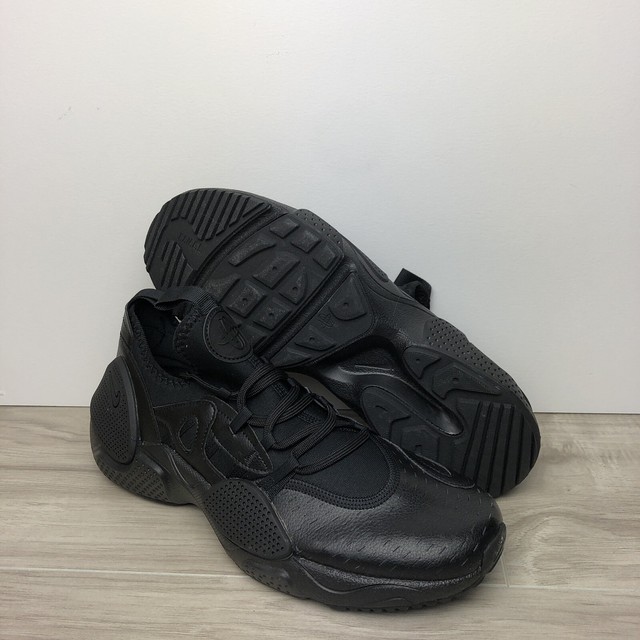 Nike Huarache Edge Leather Running Shoes Av3598 002 Black US Men Size 11 for sale online | eBay