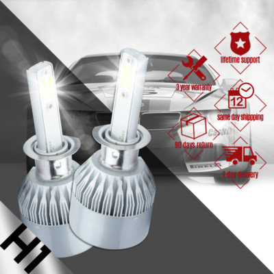 H1 1500W 225000LM CREE LED Headlight Kit High or Low Beam Bulb Xenon 6000K Power