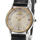 Vintage [NEAR MINT] SEIKO CREDOR 8420-0150 Quartz Women's Watch From JAPAN A634