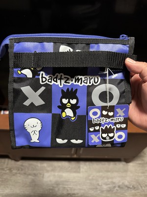 Vintage 1998 BAD BADTZ MARU Sanrio Zippered Lunch box Bag