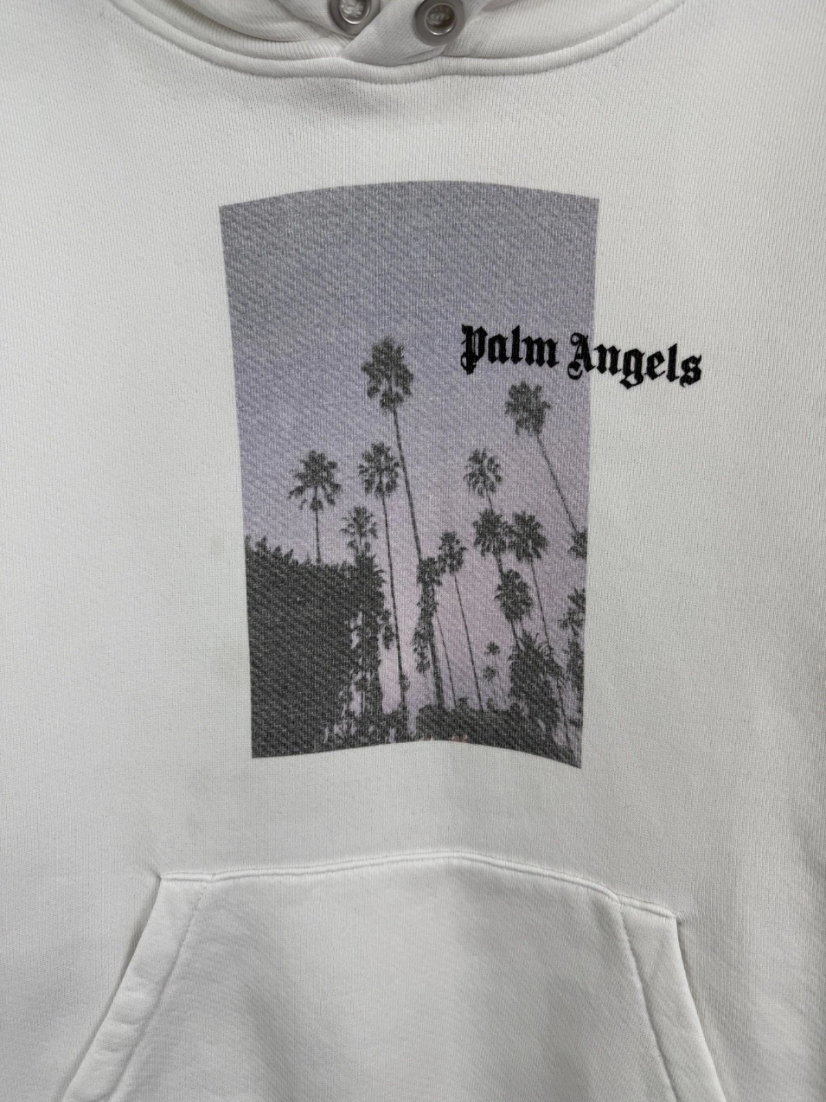 ?? Felpa con cappuccio di lusso oversize Palm Angels Stars and Palms taglia S oversize