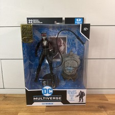 McFarlane DC Multiverse Arkham City Catwoman B&W 7  Figure Gold Label Ships Fast
