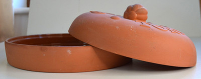 Terrakotta Torillia Backform & Deckel