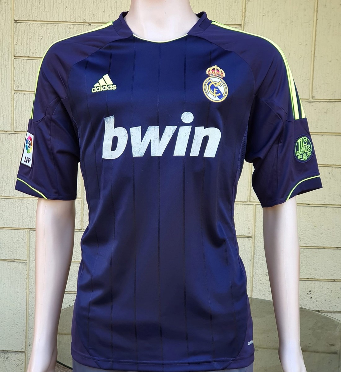 REAL MADRID 2012-2013 CHAMPION JERSEY ADIDAS RONALDO 7 AWAY SHIRT