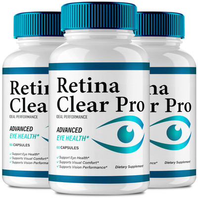Retina Clear Eye Supplement - Retina Clear for Eyes Capsules (3 Pack)