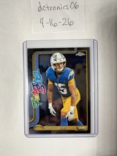 2026 Topps Chrome-Future Stars Ladd McConkey Los Angeles Chargers FS-3 Insert