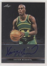 2012-13 Leaf Metal Xavier McDaniel #BA-XM1 Auto a0w