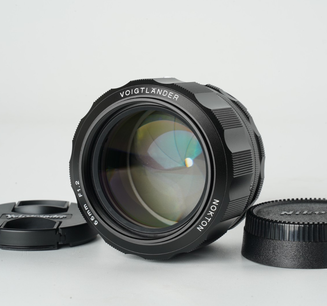 [Exc+++] VOIGTLANDER Nokton 55mm F1.2 SL IIs Nikon F Ai-S Mount Lens #4866A