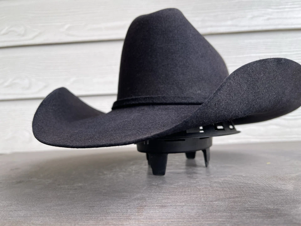 Sombrero de Vaquero Western Bailey 6 7/8 Resistente De Colección Yellowstone Rodeo Rip Foto 2 de 4