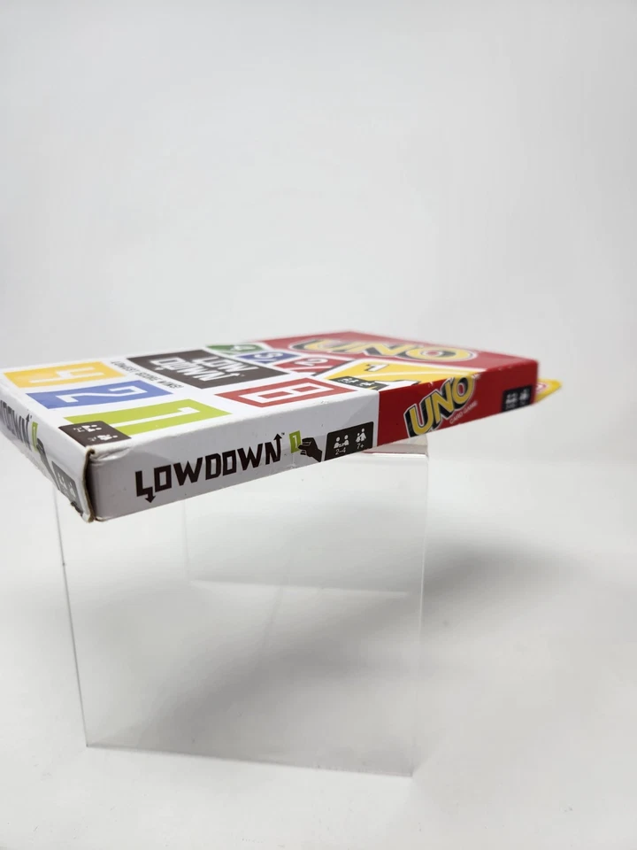 *Sealed Cards* Low Down and Uno Card Game Set Ages 7+  Players 2-10 2 Games box - Image 2 of 4