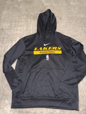 NIKE LOS ANGELES LAKERS SPOTLIGHT SIZE LARGE NBA PULLOVER HOODIE DN4620-010