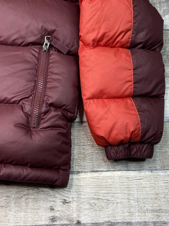 Abrigo Chaqueta Marmot Niños L Capucha Guías de Pato Bolsillos Abombados Rojo Invierno 73700 Foto 3 de 4