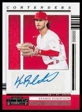 2021 Panini Contenders #CA-KR Kramer Robertson Contenders Autographs