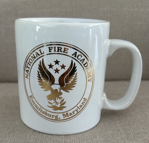 National Fire Academy Emmitsburg Maryland Inspector Ceramic Mug 3.5” H England - Picture 10 of 10
