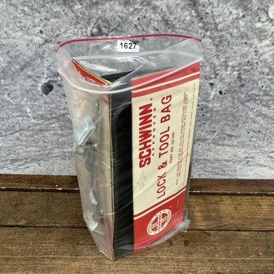 Vintage Schwinn Lock & Tool Bag NOS 00 041 00 042 Utility Bracket