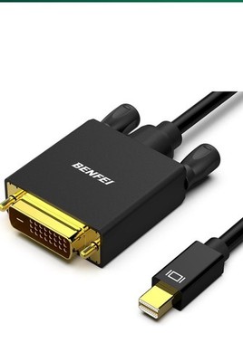 10ft Mini DisplayPort DVI Video Cable Mini DisplayPort to DVI Thunderbolt2 Comp.