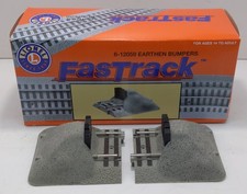 Lionel 6-12059 O Scale Fast Track Earthen Bumpers (Pack of 2)