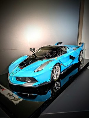 Ferrari FXX K Baby Blue 1 of 1 BBR 1:12 No CMC HH Make Up MR D&G Dino VIP Spark