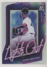 2021 Panini Donruss Optic Lights Out Holo Prizm Pedro Martinez #LO5 HOF 1b8