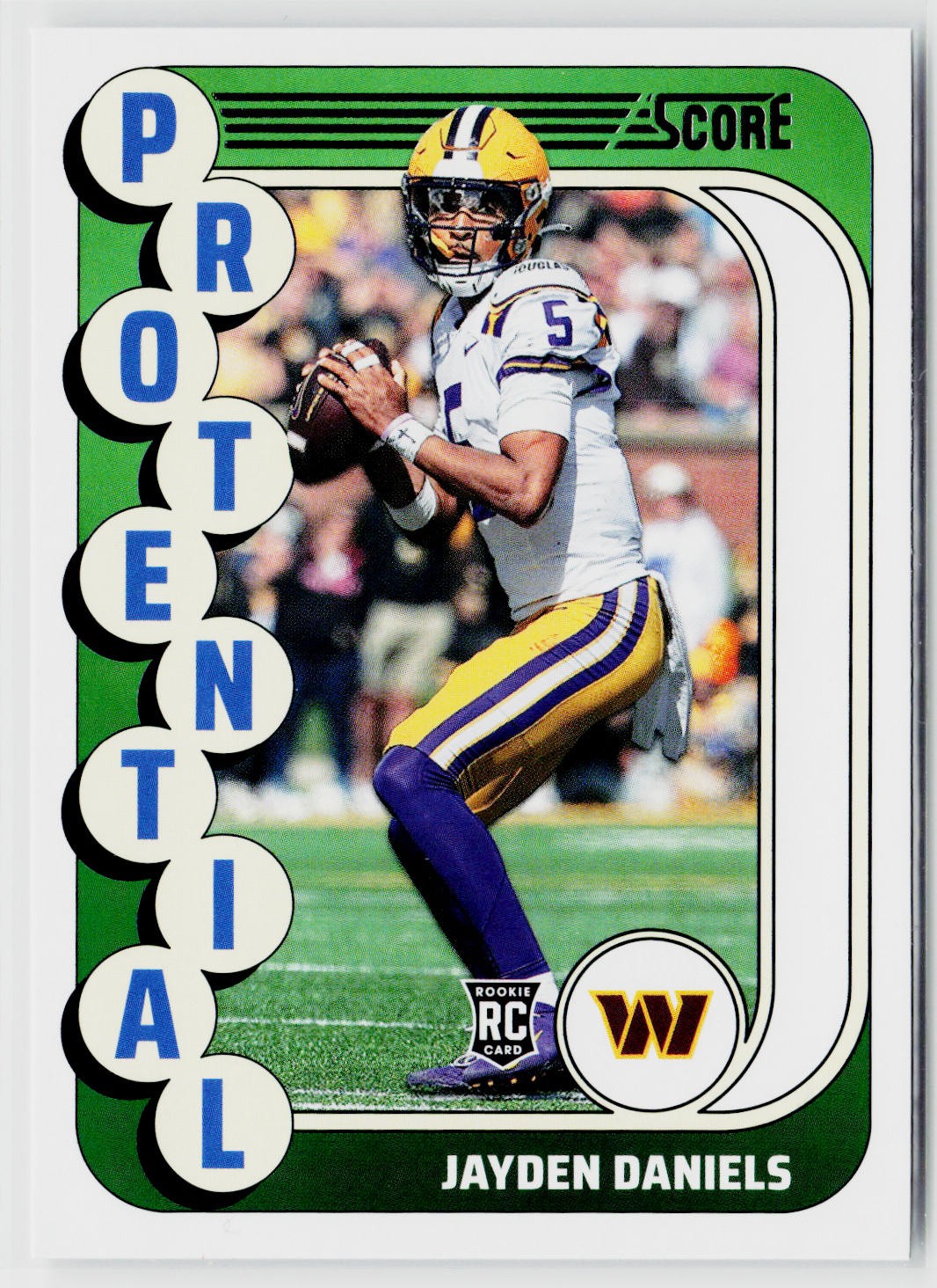 2024 Score #3 Jayden Daniels Protential Washington Commanders
