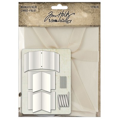Tim Holtz Idea-ology Booklet Folio-3.9''X5.4''